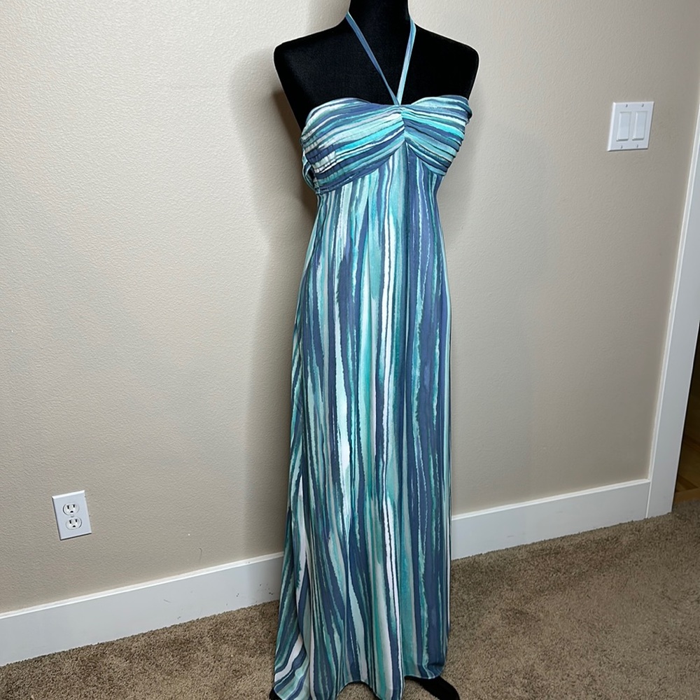 LC strapless maxi dress